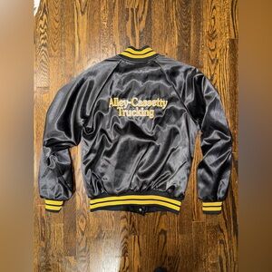 Vintage Trucker Satin Jacket